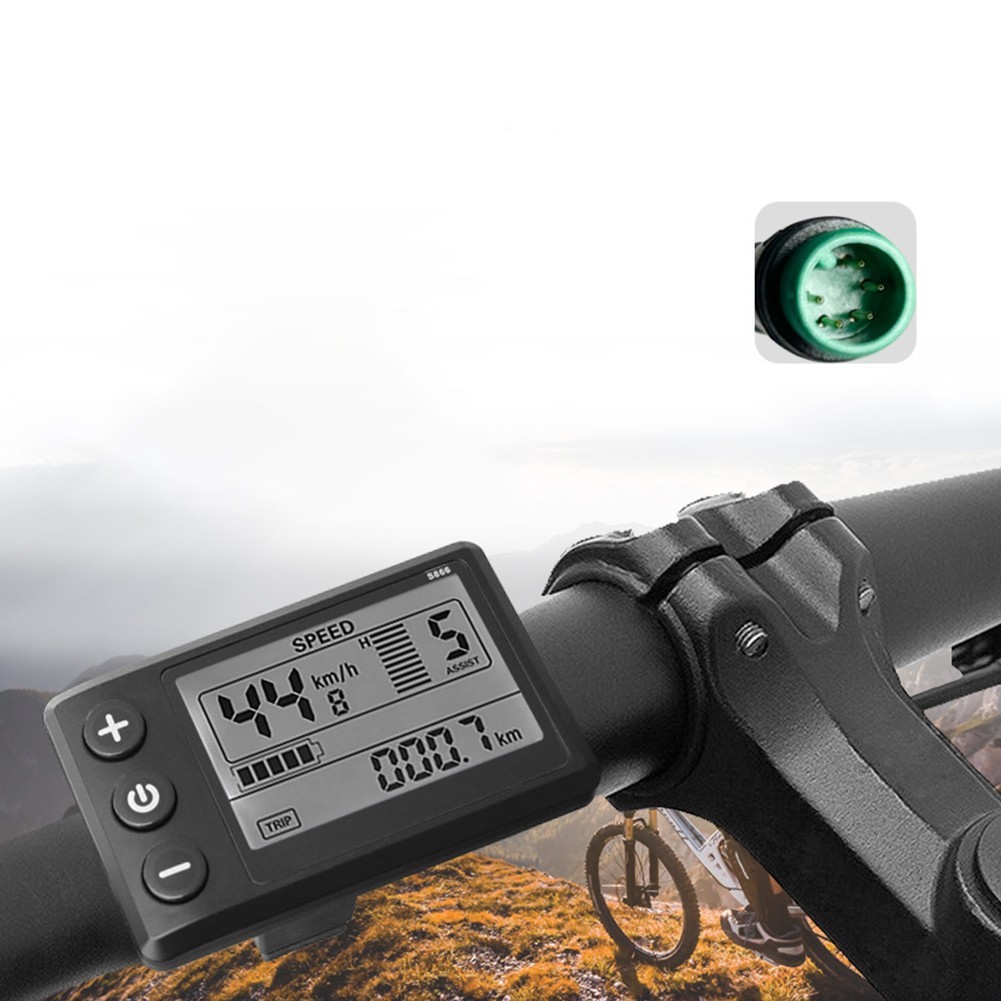 Controller Set for Electric Bikes with LCD Display and Waterproof Design