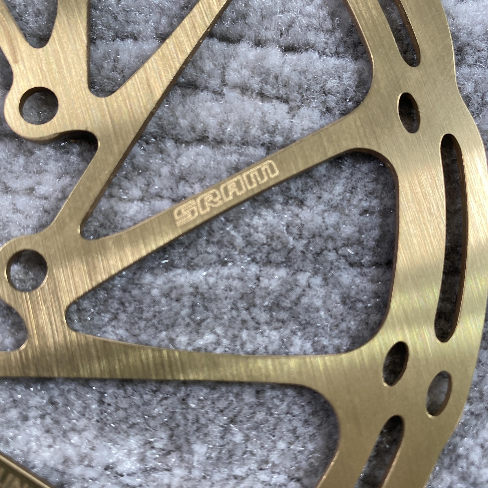 SRAM CenterLine Disc Brake Rotor 160mm 6-Bolt Gold Avid MTB Road Bike Bicycle