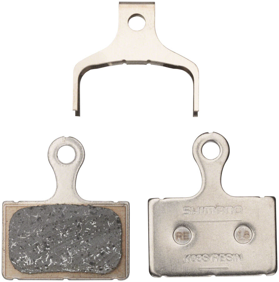Shimano K05S-RX Disc Brake Pad and Spring – Resin Compound Stainless Steel Back