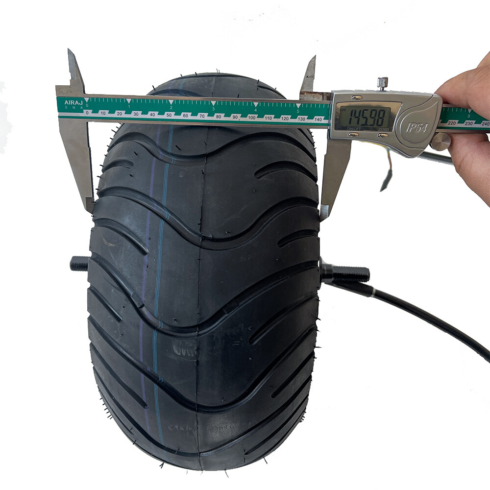 13 inch 48V 60V 72V 3500W 60H Wide Hub Motor Fat Road 13×6.50-6 Scooter