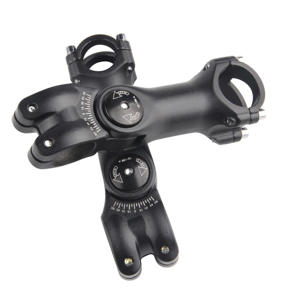 100mm Bike Stem Aluminum Alloy for 25.4mm Steerer Tube and 31.8mm Handlebar