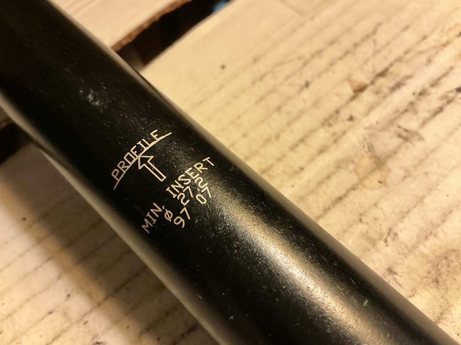 Profile Designs seatpost forward-angle Time Trial/Tri 27.2mm ‘97
