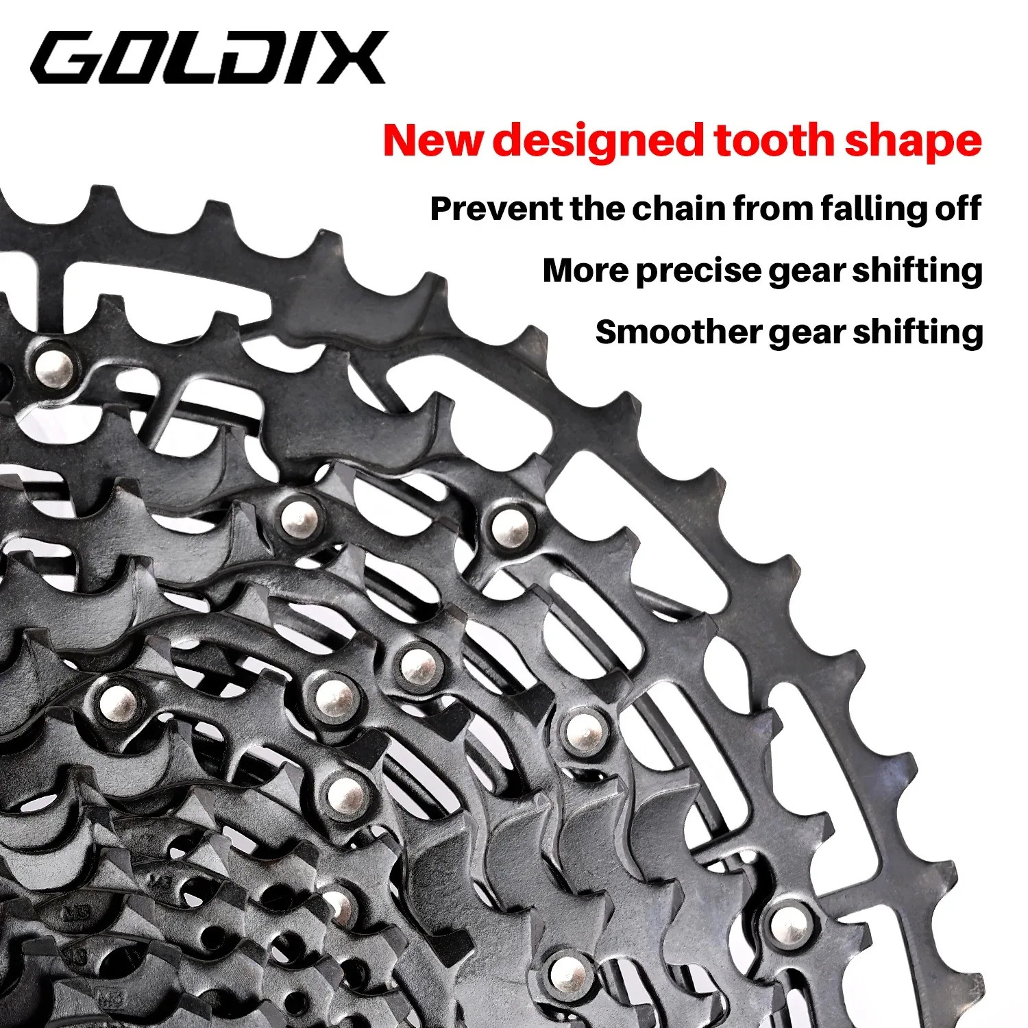 GOLDIX Ultralight MTB Cassette Freewheel K7 9/10/11/12/13 Speed HG Structure Spr
