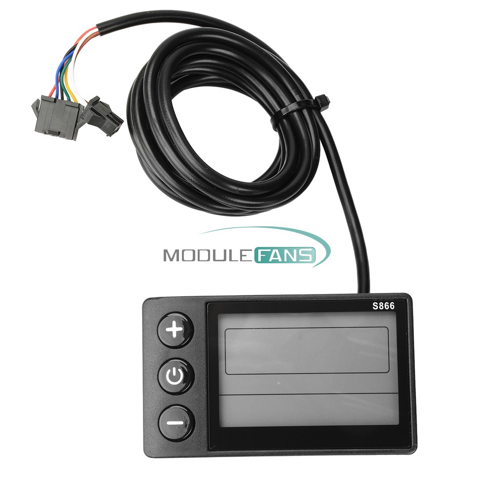 36V 48V 64V 750-1500W Brushless Motor Controller Motor Driver E-Bike S866 Meter