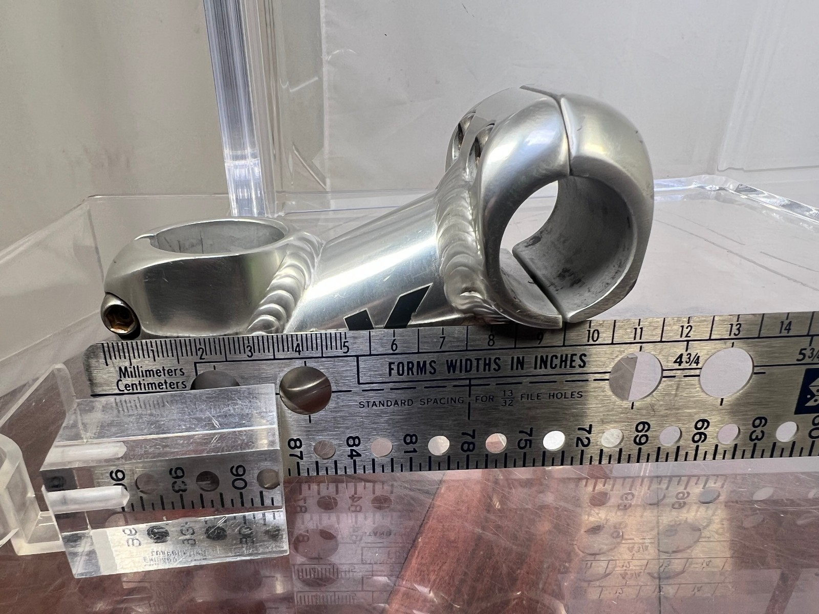 Vintage KORE Stem Silver 25.4mm Clamp 1-1/8″ ⚡RARE⚡ Retro MTB