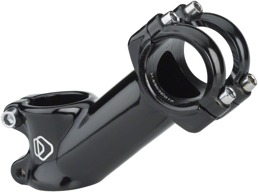 Dimension 31.8 Stem 90mm Clamp 31.8mm +35 Degree Steerer 1 1/8 in Black Aluminum