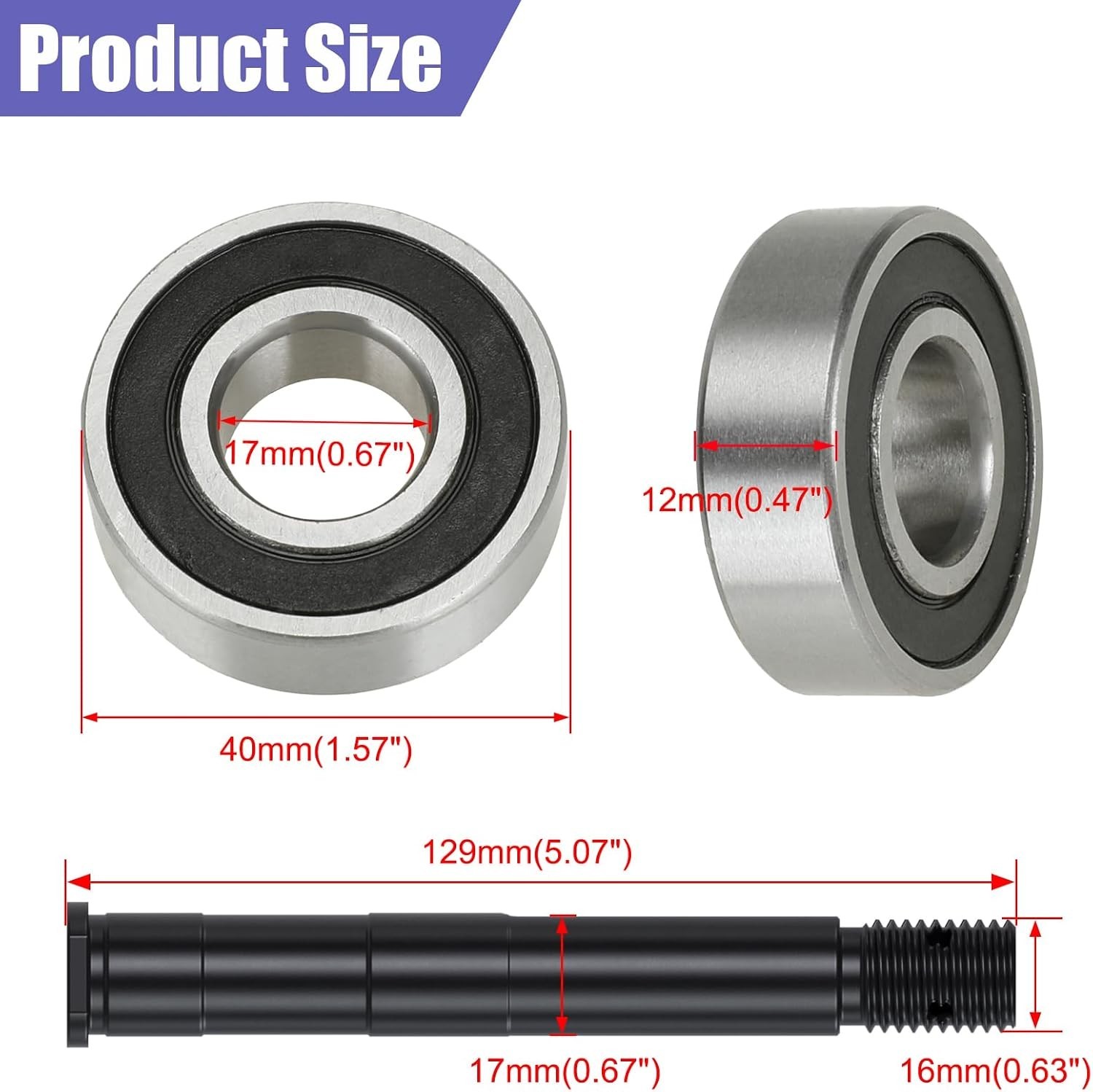 Lightweight Mini Bike Jackshaft Kit with 420 Chain – Smooth & Reliable Drive