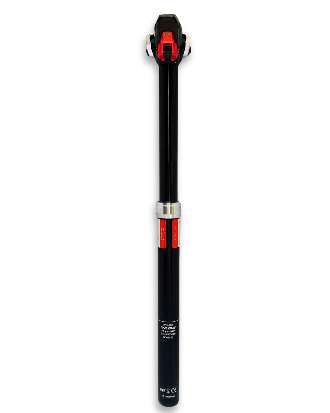 KS Rage Circuit Wireless Dropper Seatpost 180mm Travel MTB 31.6x505mm