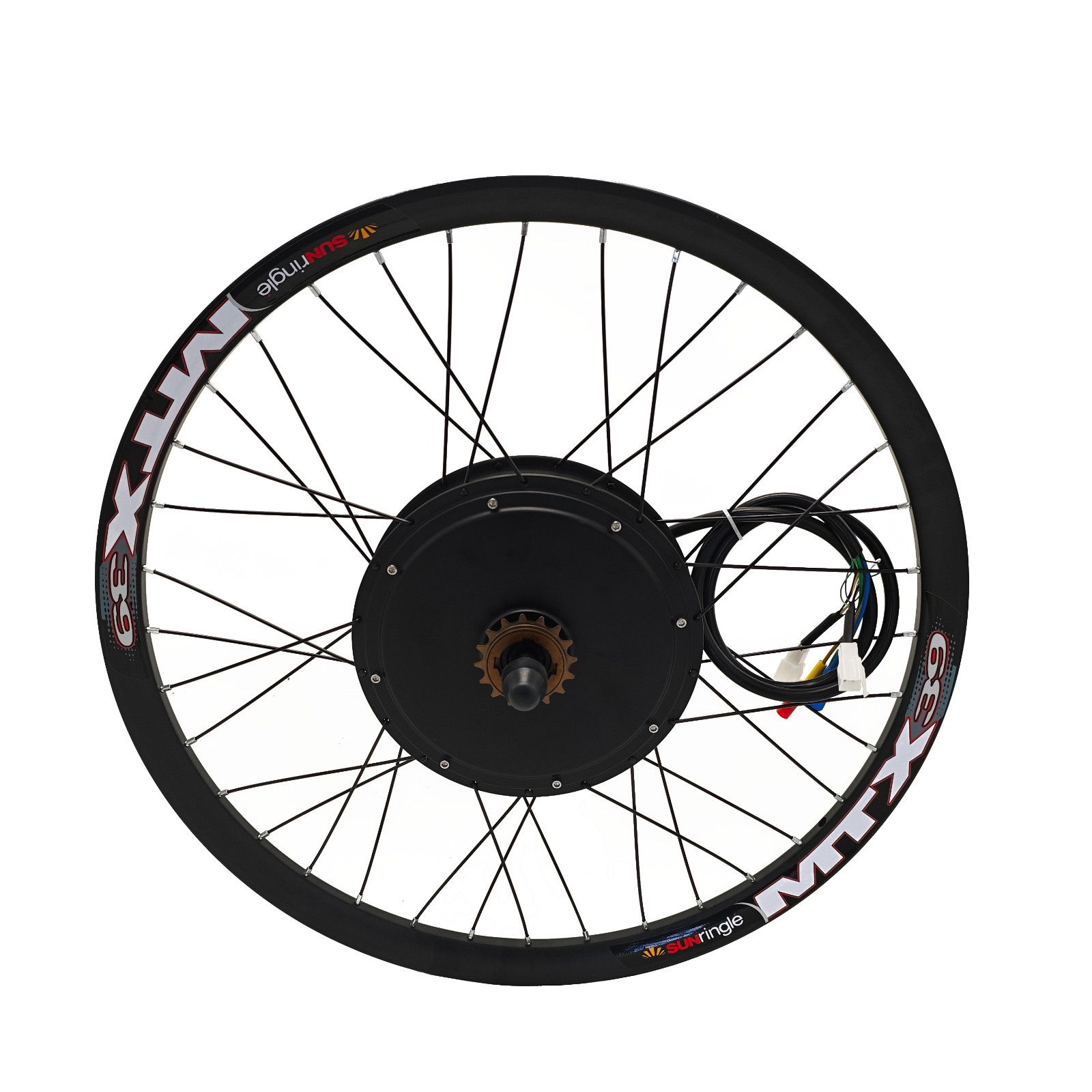 72V 5000W 26″/27.5″/29″MTX39 Rim Ebike Rear Motor Wheel kit with Sabvoton 100A