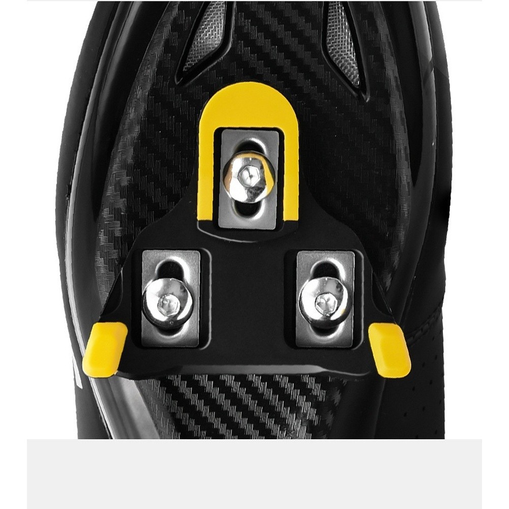 Yellow for Road Bike Cleats Size 8 7cm 6.3 6.8cm with Lock Plate and Lock Bar