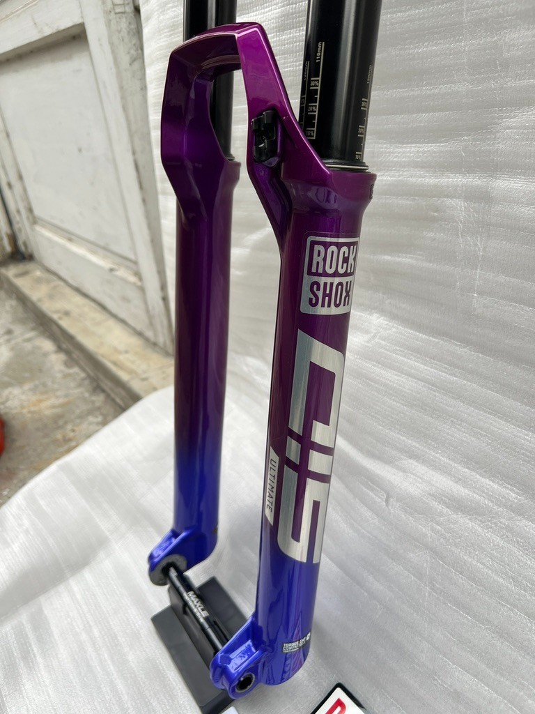 Brand New RockShox SID Ultimate 29″ 110mm Fork 15×110 Purple Blue RARE