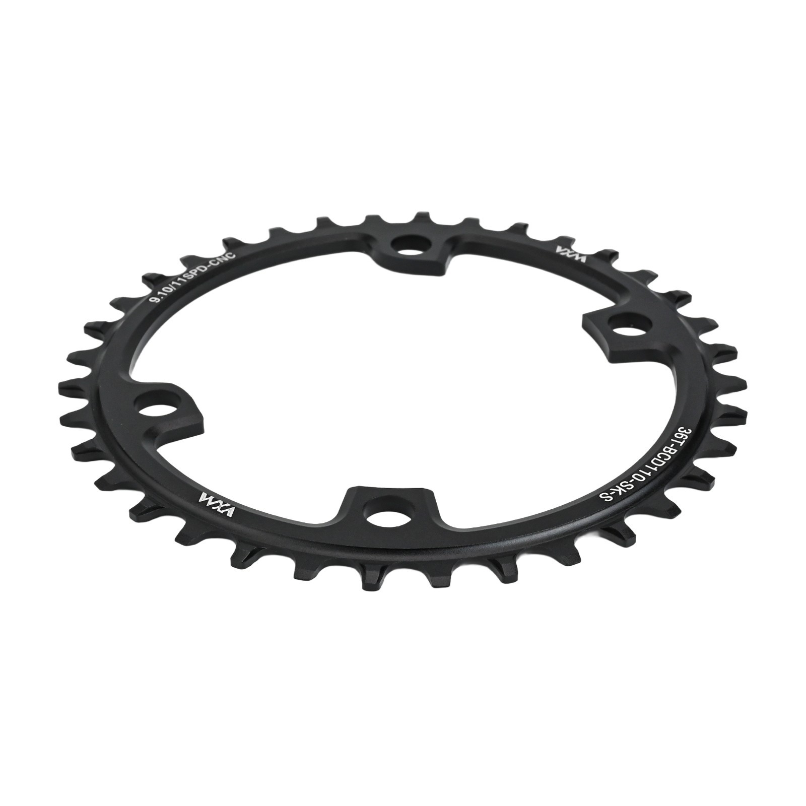 Efficient Narrow Wide Tooth Chainring for Road Bikes in Sizes of 36T to 44T