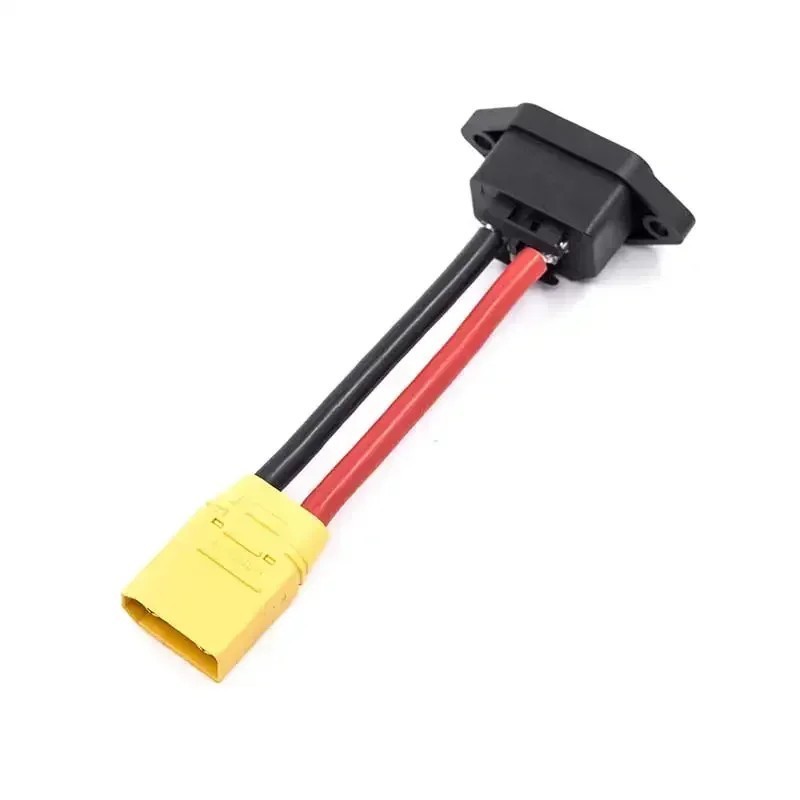XT60/XT90 to C14 3pin Power Socket Wire 10AWG Male Female E-bike Charging Cable