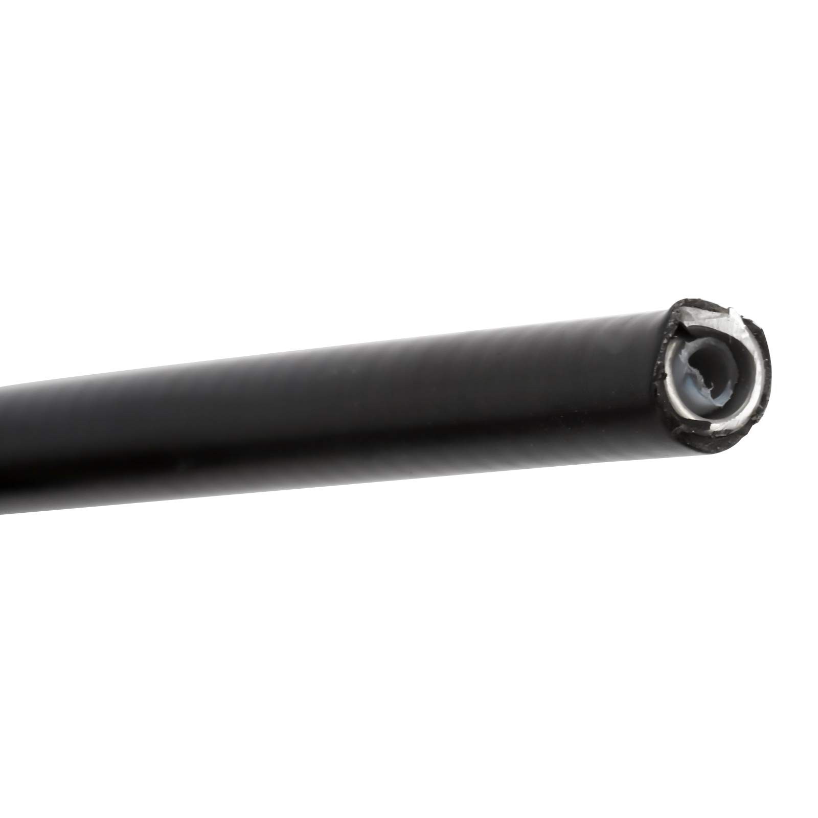 YaeMarine 5mm X 50ft Bicycle /Bike Lined Brake Cable Housing, Black