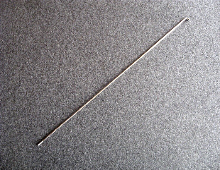 DT Swiss Champion Spoke: 2.0mm, 278mm, J-bend, Silver, Each