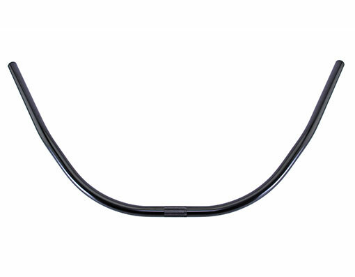 GENUINE VINTAGE LOWRIDER BEACH CRUISER MOON HANDLEBAR 22.2MM IN BLACK.