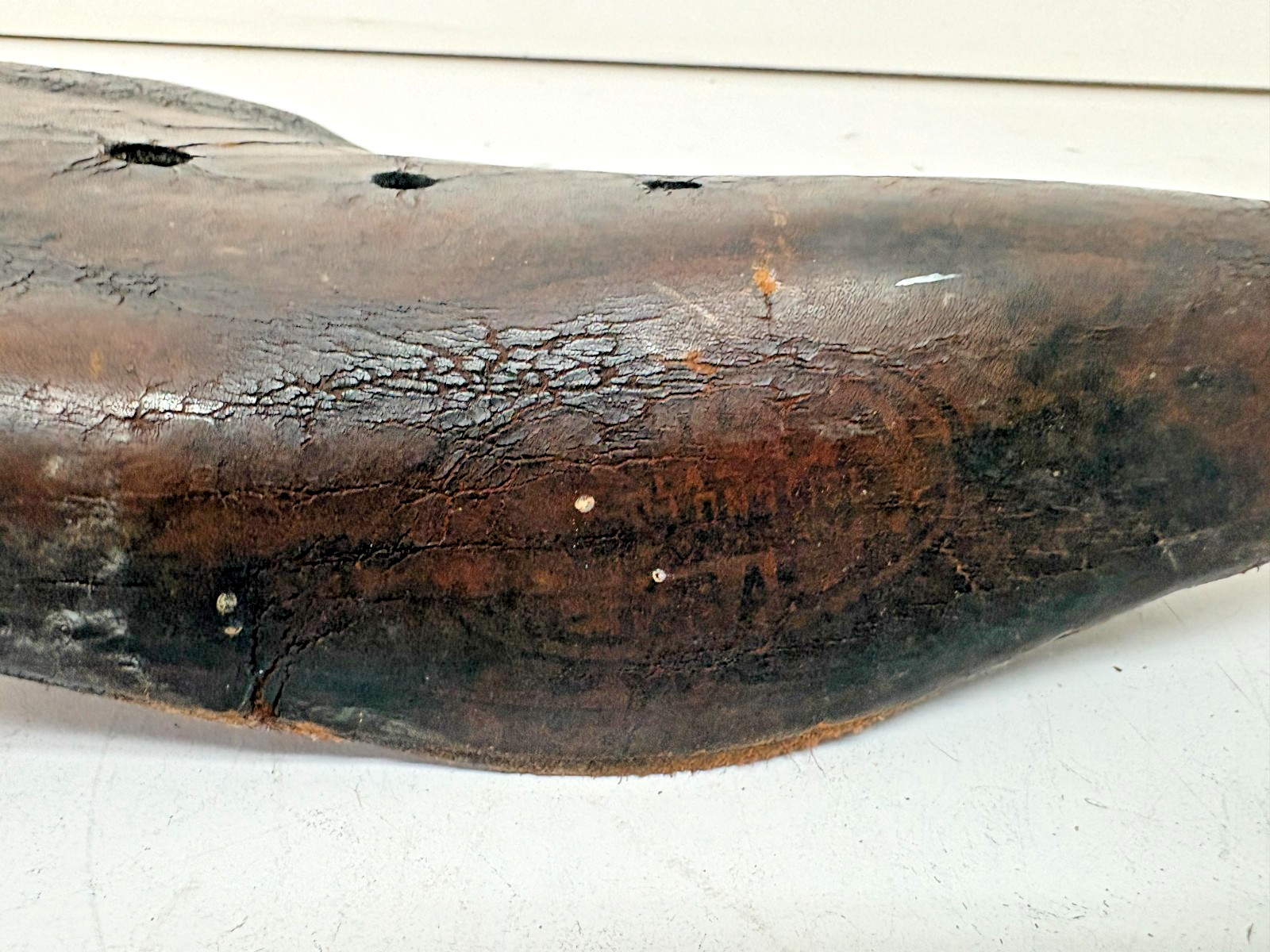 Vintage ADGA La Chatillonnaise Brown Leather Bike Saddle Seat Fast Shipping