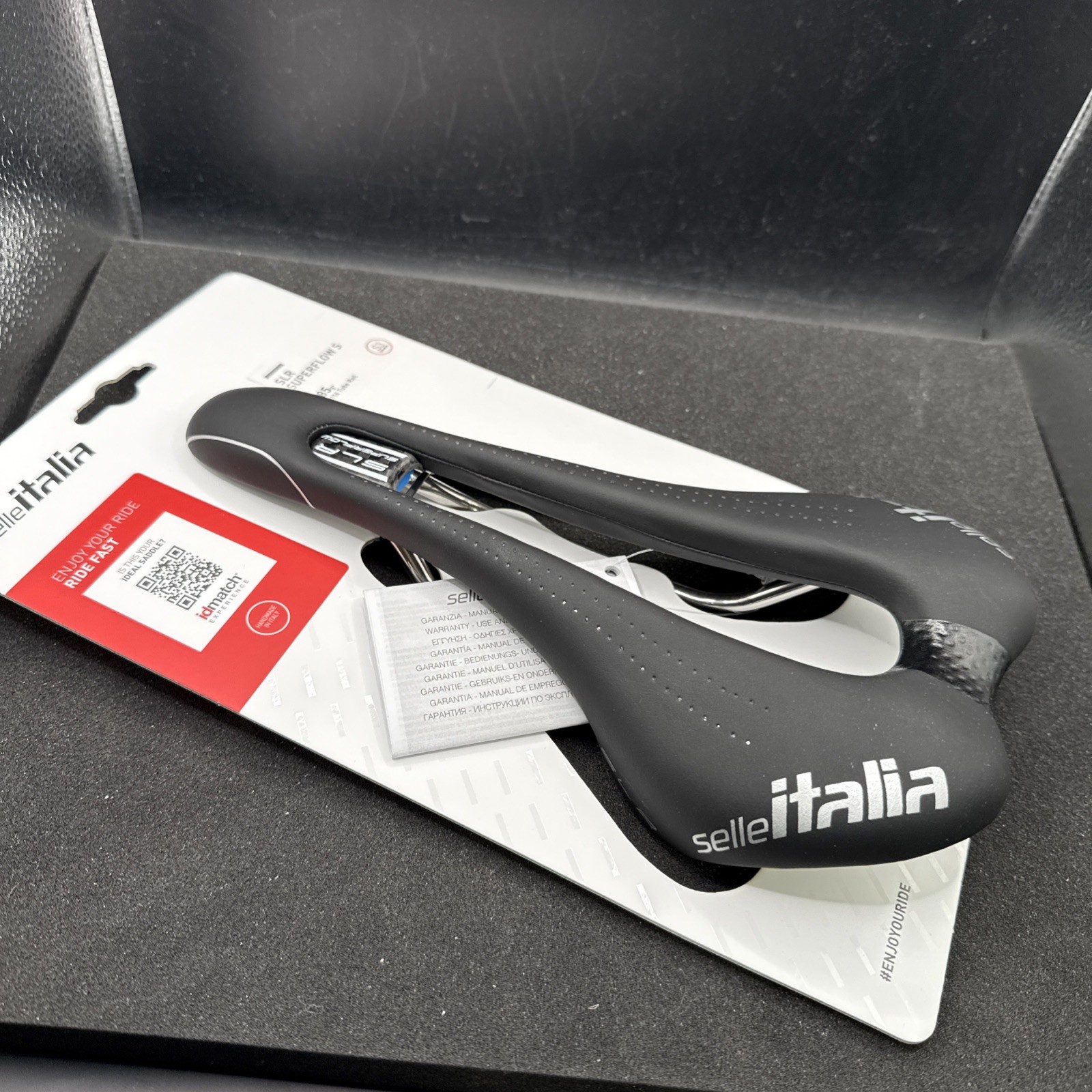 Selle Italia Slr Superflow S3 Ti316 Cycling Saddle Seat (9419-66)