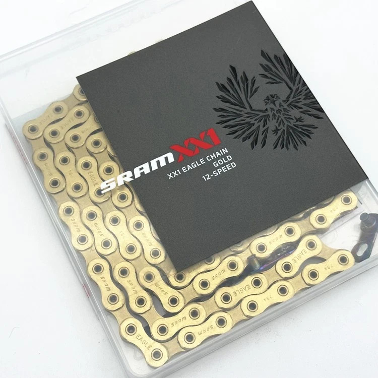 SRAM XX1 Eagle 12-Speed Chain 126 Links Hollow Pin with PowerLock CN-EAGL-XX1-A1