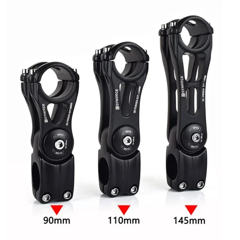Bike Stem 0-70 Degree 31.8mm Bicycle Stem Extender Riser 31.8 x 145mm