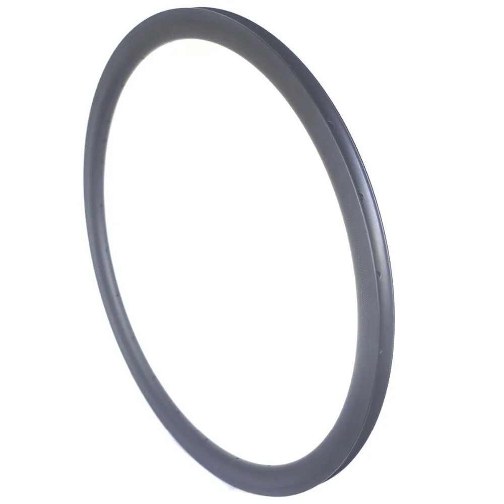 Road Bike Carbon Rim V Brake 25mm Width Tubeless Clincher Bicycle Rims UD 3K 12K