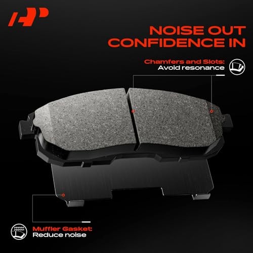 Ceramic Brake Pads Set for Cadillac, Chevy, GMC – Front & Rear