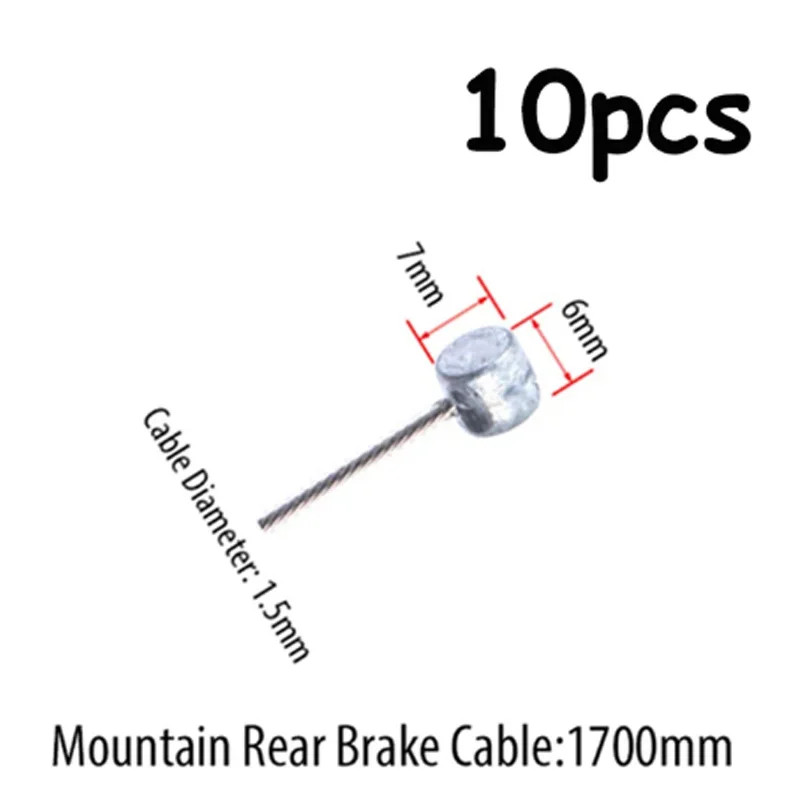 5/10pcs Bike Brake Shift Cable Wire Universal MTB Road Bicycle