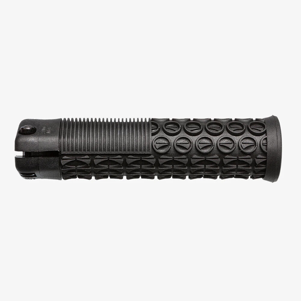 SDG Thrice 31, 136/31mm Mountain Bike Grips MTB Brown/Red/Black Lock-On Grips