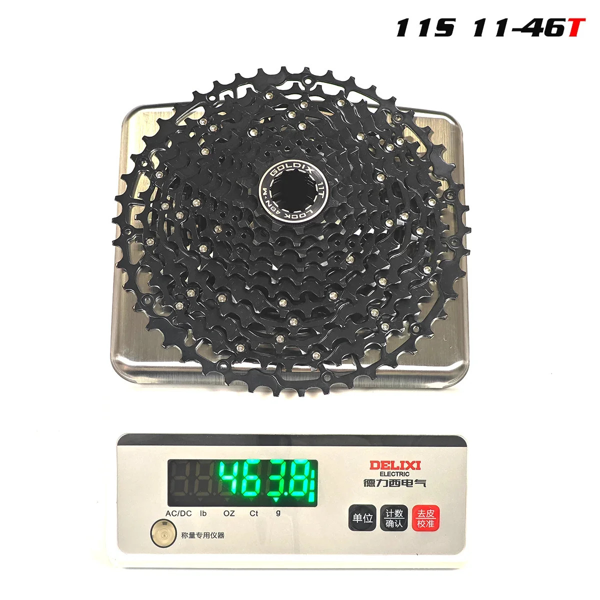 GOLDIX Bike Cassette HG Freewheel 9-13 Speed 11T-52T Carbon Steel MTB