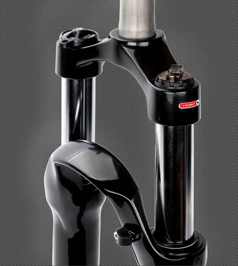 26/27.5/29er XCM Mountain Bike Spring Fork Shoulder Control Locking Mechanical