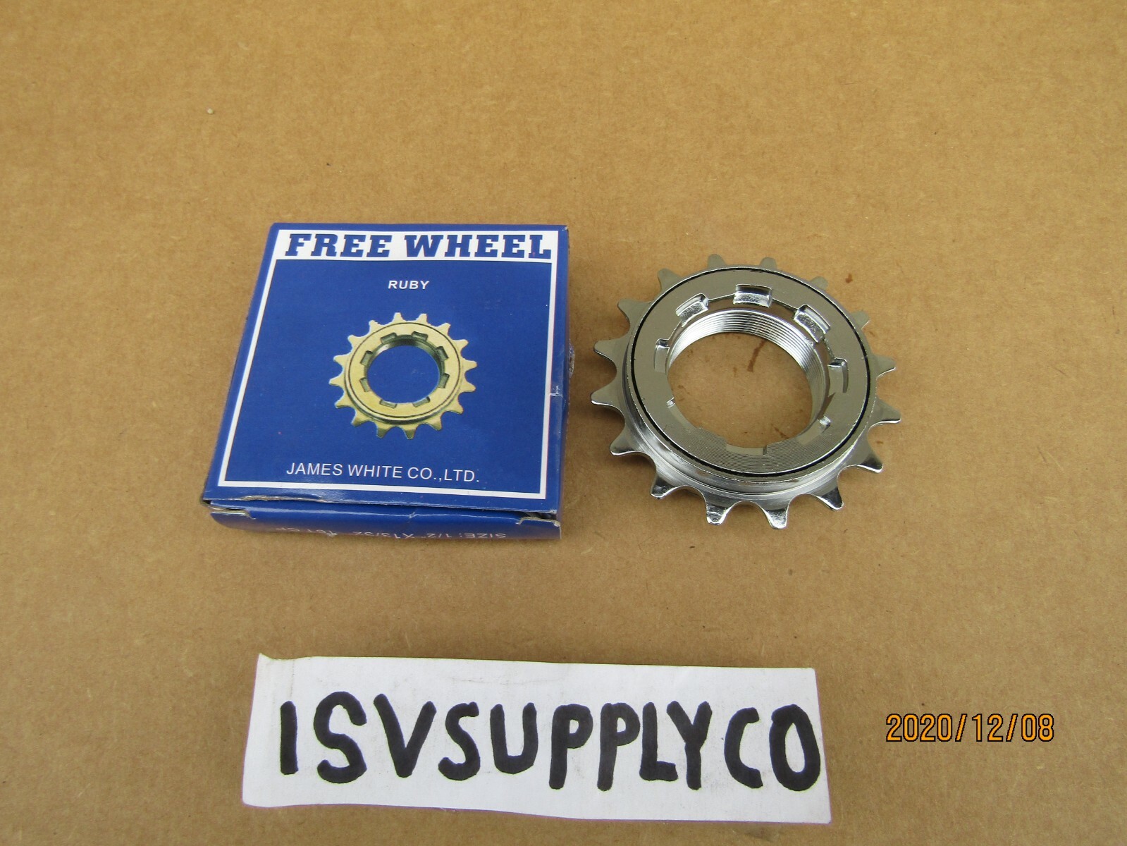 NEW SINGLE SPEED BICYCLE 16 T CHROME SPROCKET FOR BMX, MTB, CRUISER, ETC..