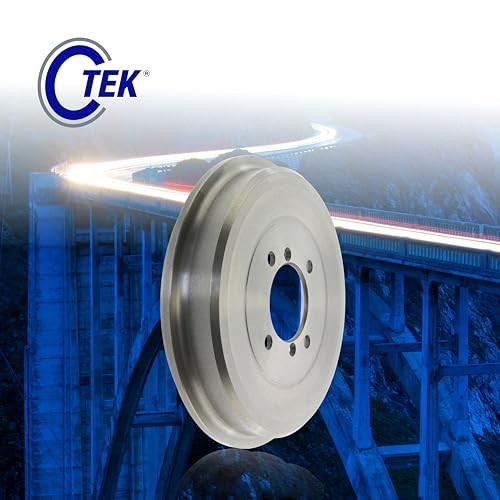 Centric 123.40009 C-Tek Automotive Rear Brake Drum for 1 Count (Pack of 1)