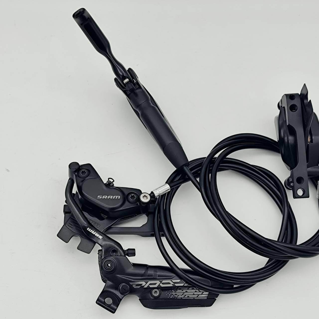 SRAM Code R 4 Piston DiscBrake Front + Rear W/ 180mm Rotors Length 1700mm hose