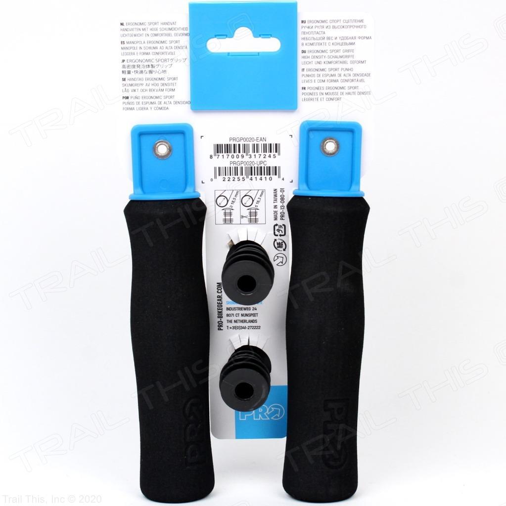 Shimano PRO Ergo Sport Foam Bicycle Grips Black 34.5mm / 133mm for MTB Hybrid