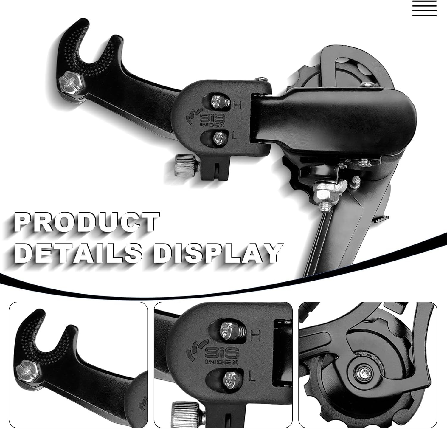 Durable Aluminum Alloy Rear Derailleur for Mountain Bike