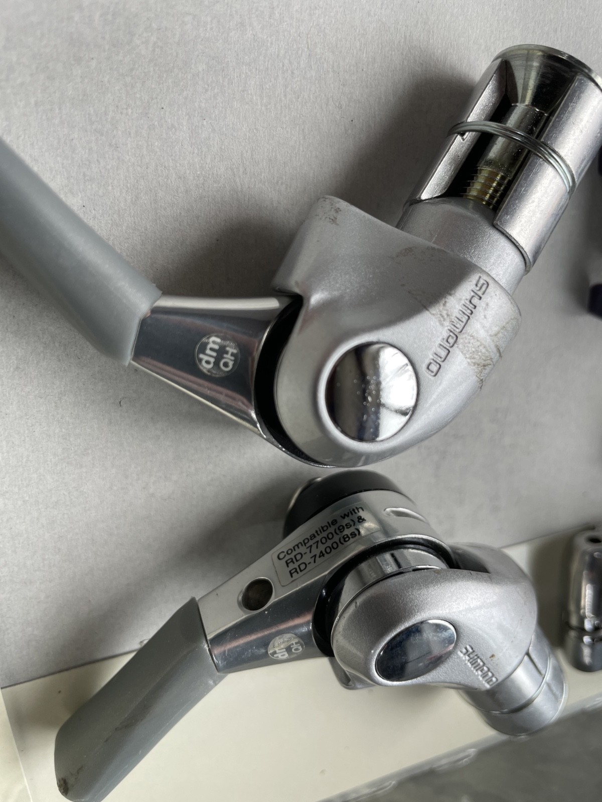 Shimano Dura-Ace SL-BS77 Bar End Shifter Set 9 Speed Road
