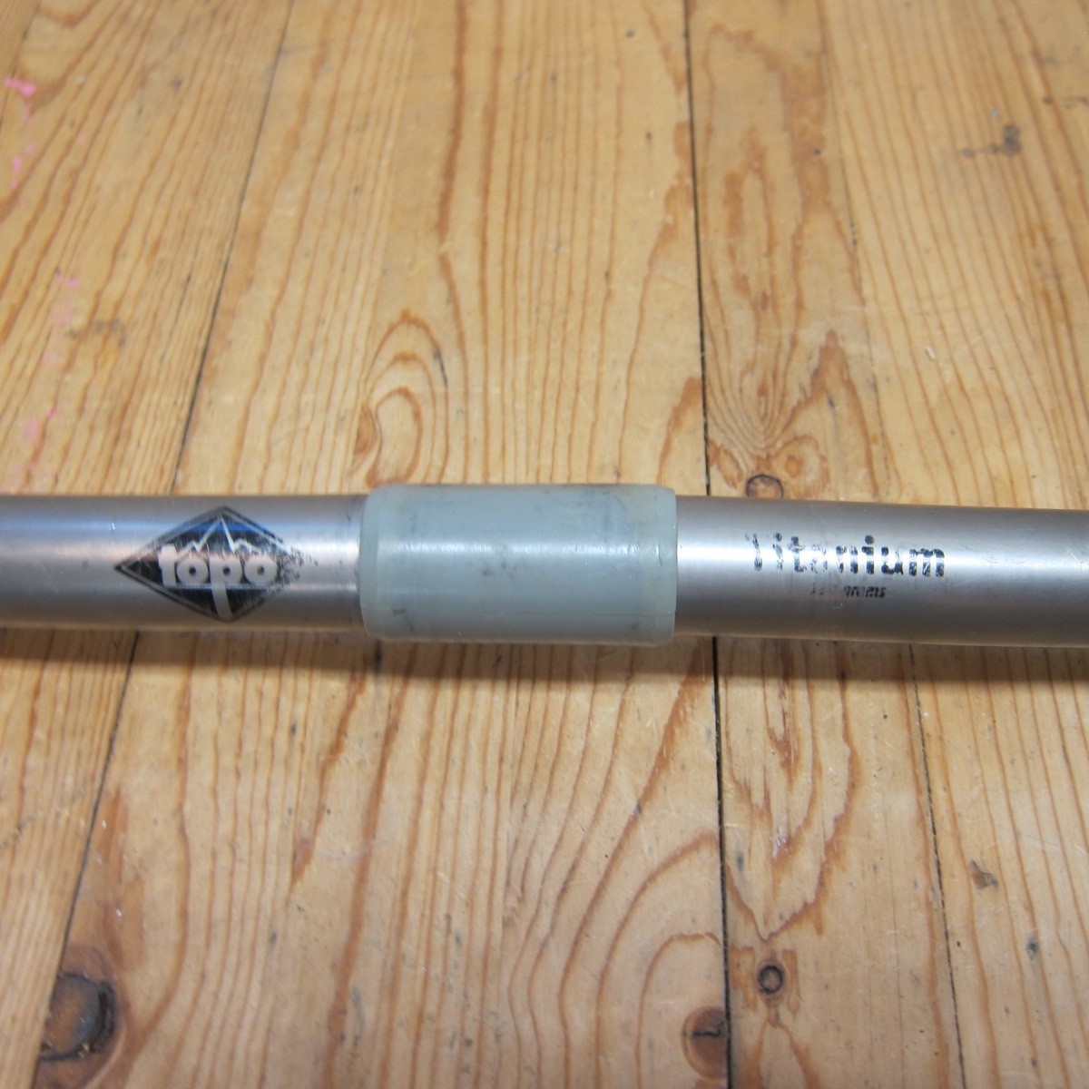 Topo Titanium Handlebar Flatbar 560mm Ti MTB Vintage like Titec 22.2/ 25.4