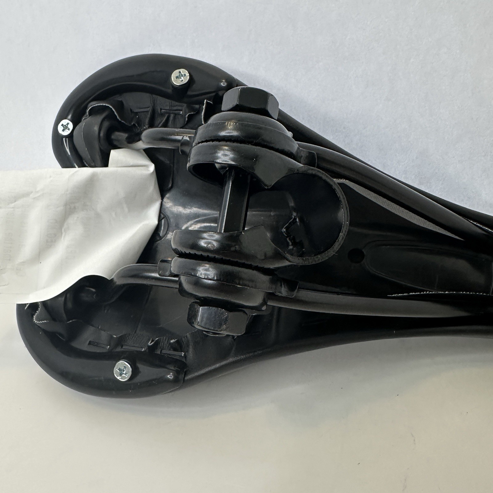 Bicycle Saddle Seat Unisex Black Synthetic (New)
