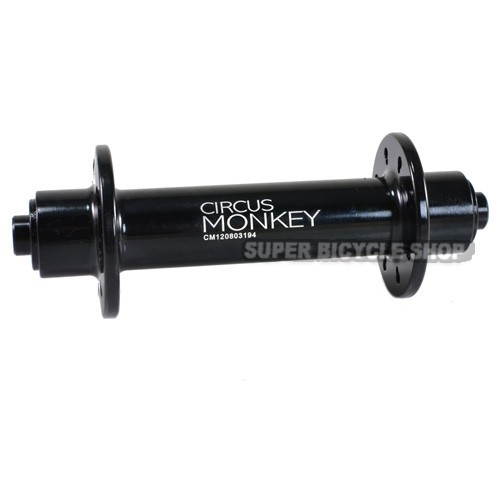 Circus Monkey HRW Road Front Hub,24 Hole, Black