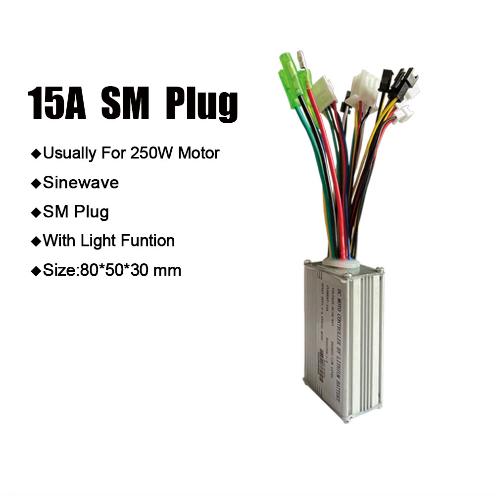 15A-35A E-bike Controller 250W 350W 500W 1000W 1500W Brushless Controller