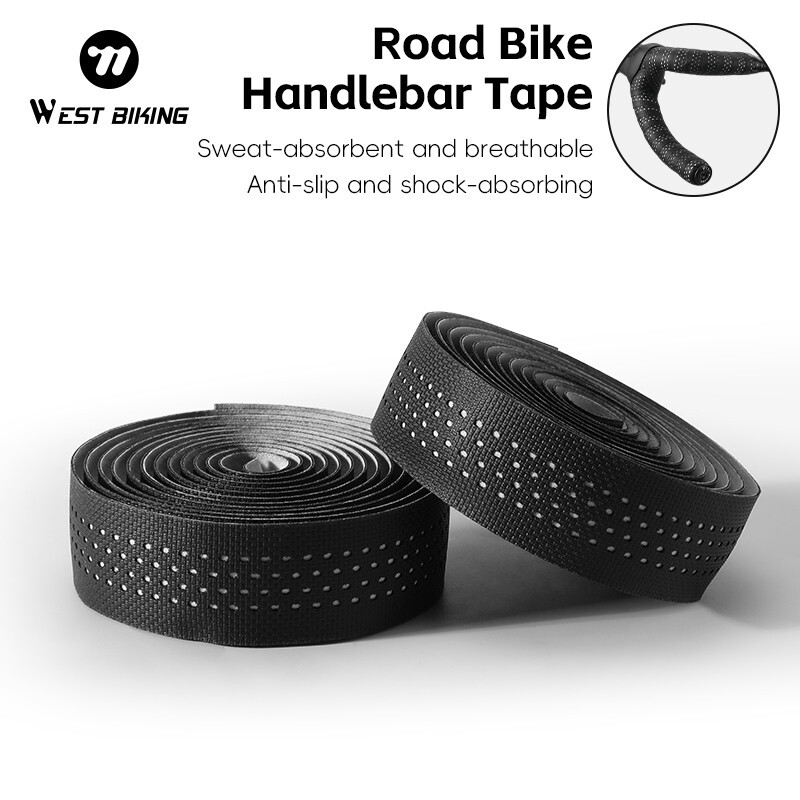 2 pcs Bike Handlebar Tapes Bicycle Wrap Bar Grips EVA Tape Road Bike Cycling