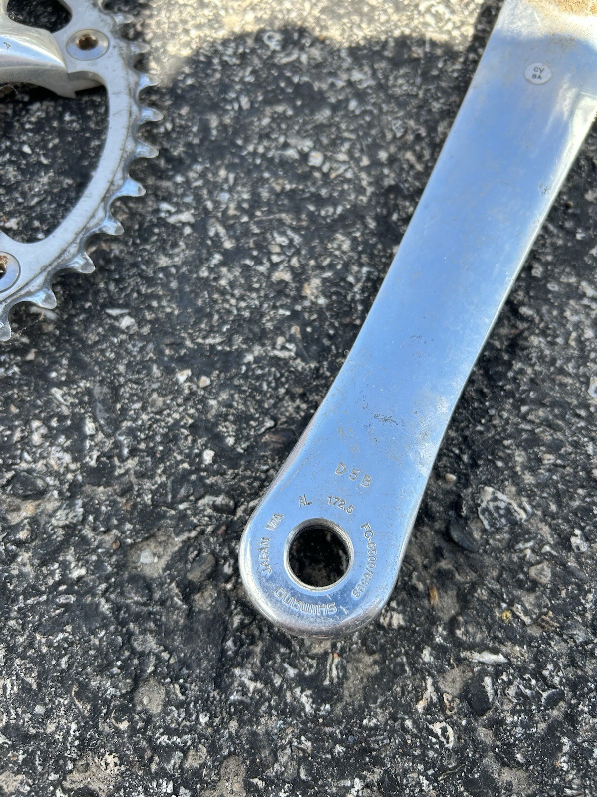 Ultegra Crankset 172.5 mm FC-6500/6503 with bottom bracket