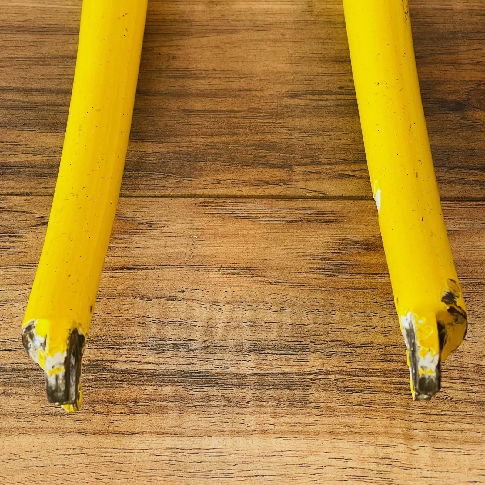 Rare 1-Inch 1″ Fisher MTB Rigid Fork 26 Threadless 120mm 395mm Yellow