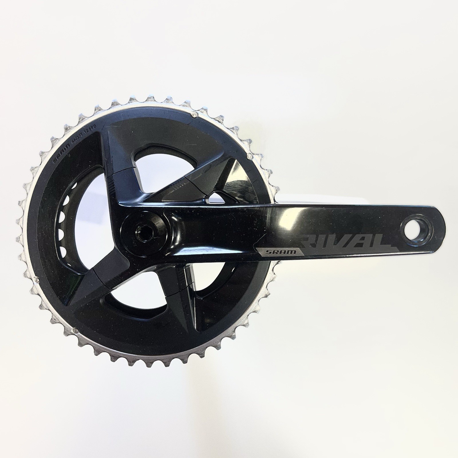 SRAM Rival D1 Dub Crankset 46/33T 12 Speed 170mm 107 BCD Road Bike AXS Crank Blk