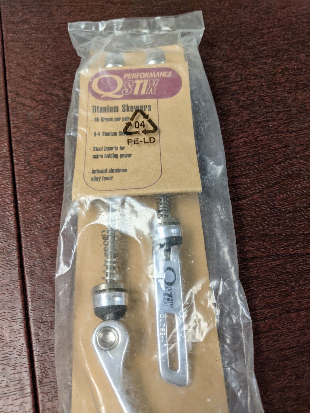 Q-STIX Comp Quick Release Skewer Set