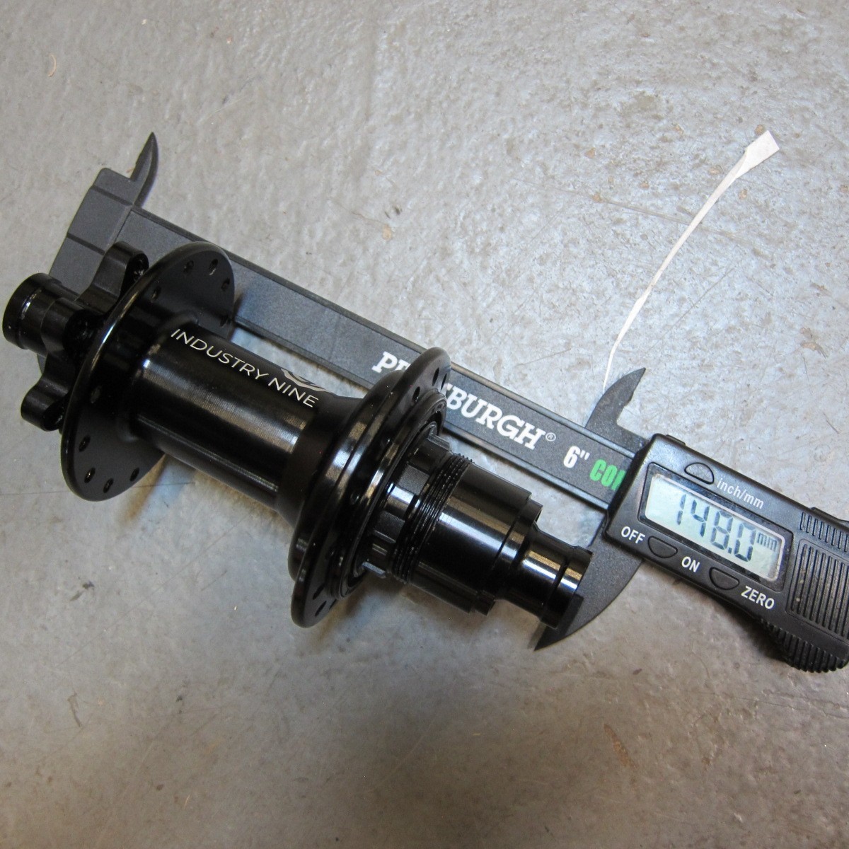 Industry Nine 1/1 Classic Rear Hub – 12 x 148mm 6-Bolt XD Black 28H