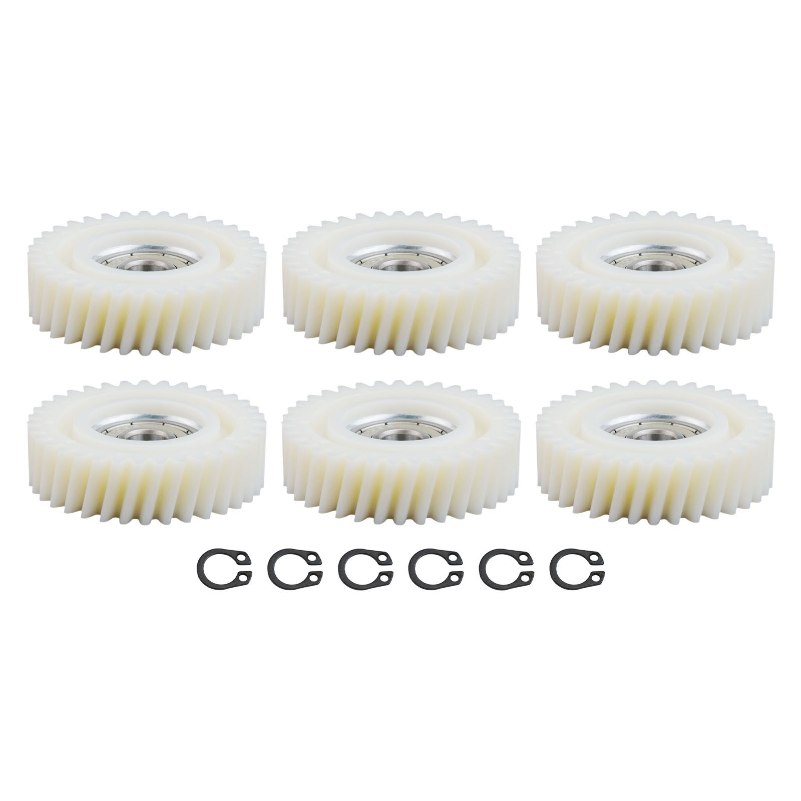 6PCS E-Bike 31T/35T/36T Nylon Gear Hub Motor Planetary Gear 608 Bearing