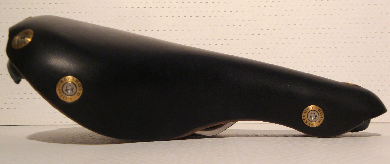 NEW GILLES BERTHOUD SADDLE SEAT MARIE BLANQUE BLACK MADE IN FRANCE IDEALE BROOKS
