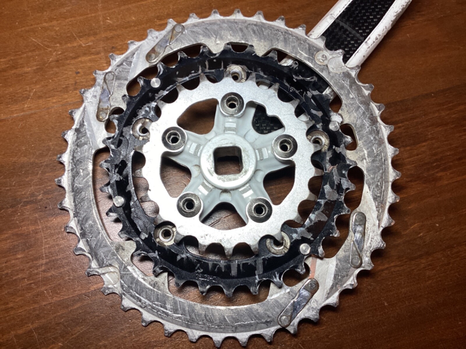 Raceface Turbine Carbon Crankset Canada 22/32/44 175mm Square Taper Merlin Ibis
