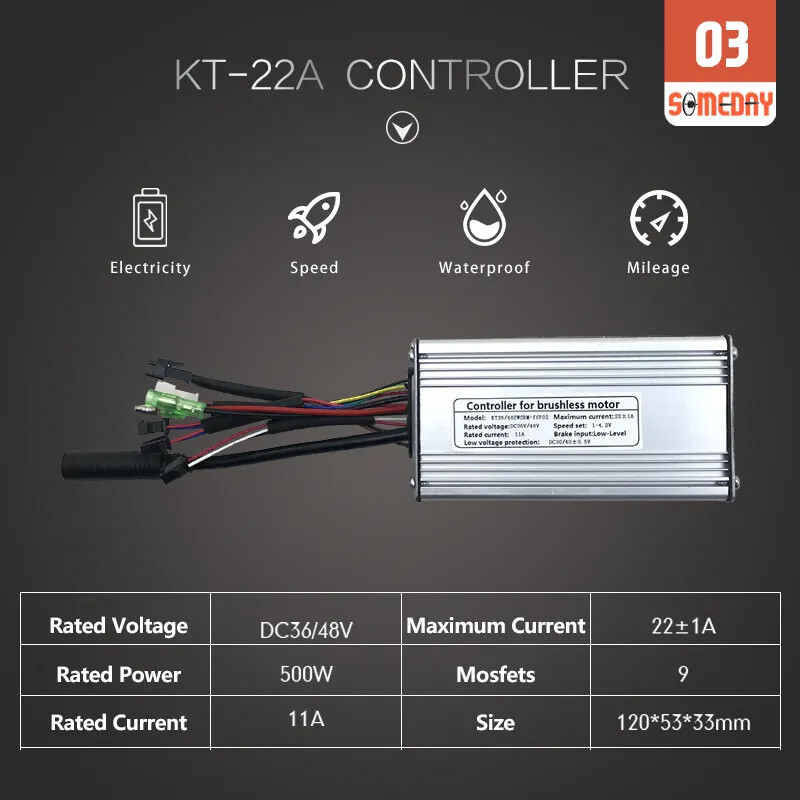 20/26in 36V 48V 500W Rear Cassette Hub Motor for Snow Fat Bike Conversion Kit